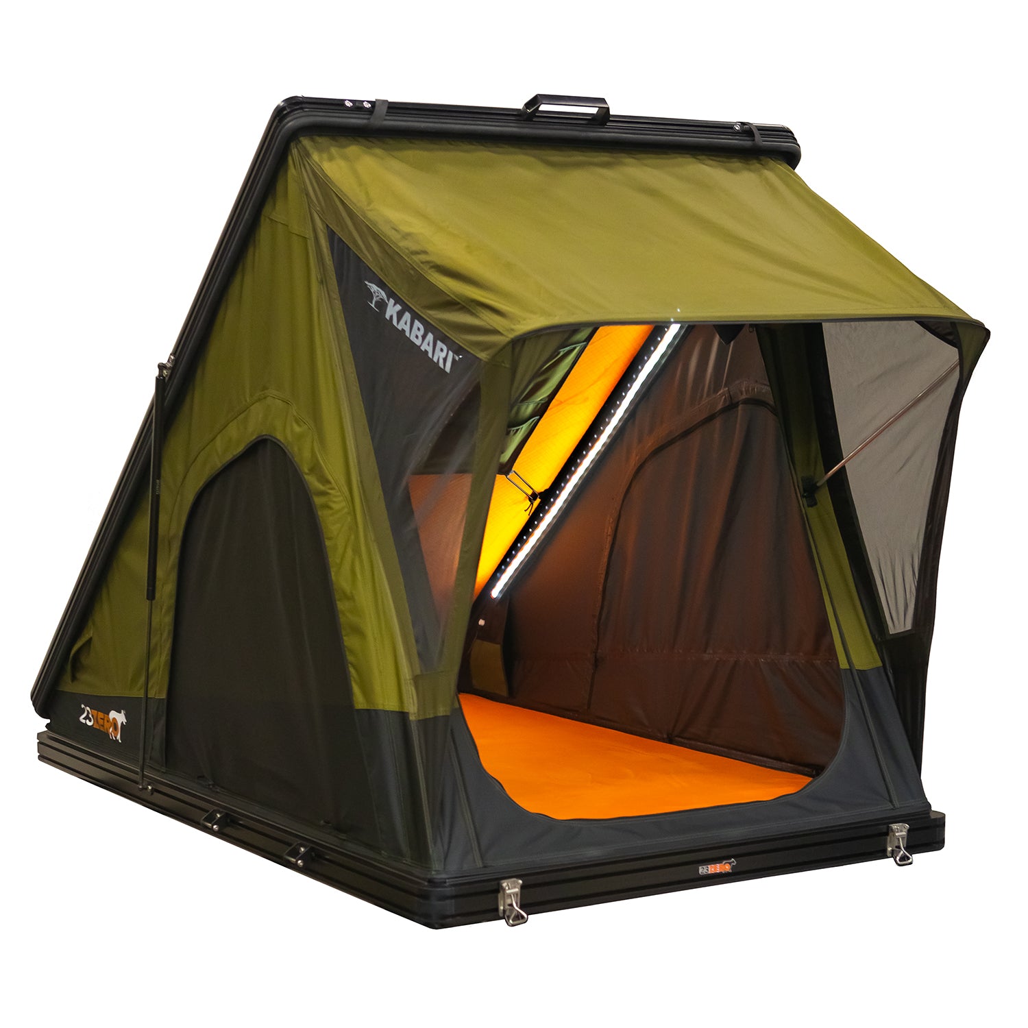 23 zero roof top tent 23Zero Kabari LITE Hardshell Rooftop Tent – 10X Campers and Gear