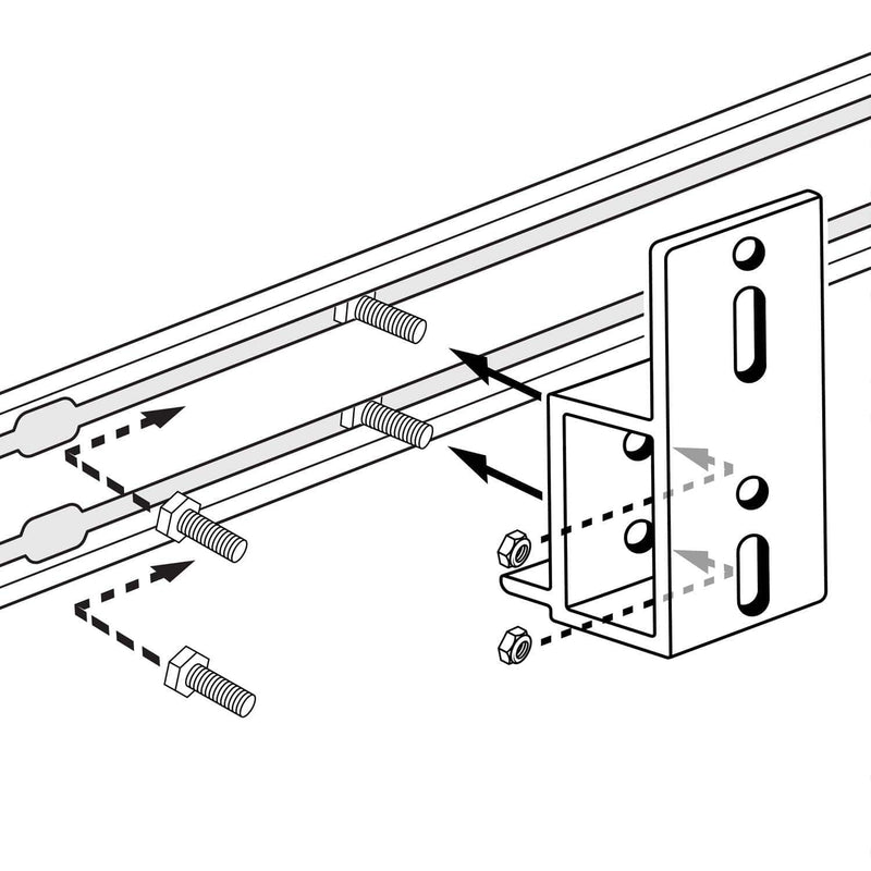 Load image into Gallery viewer, HARDSHELL RTT AWNING BRACKETS **PRE-ORDER FOR CHRISTMAS DELIVERY**
