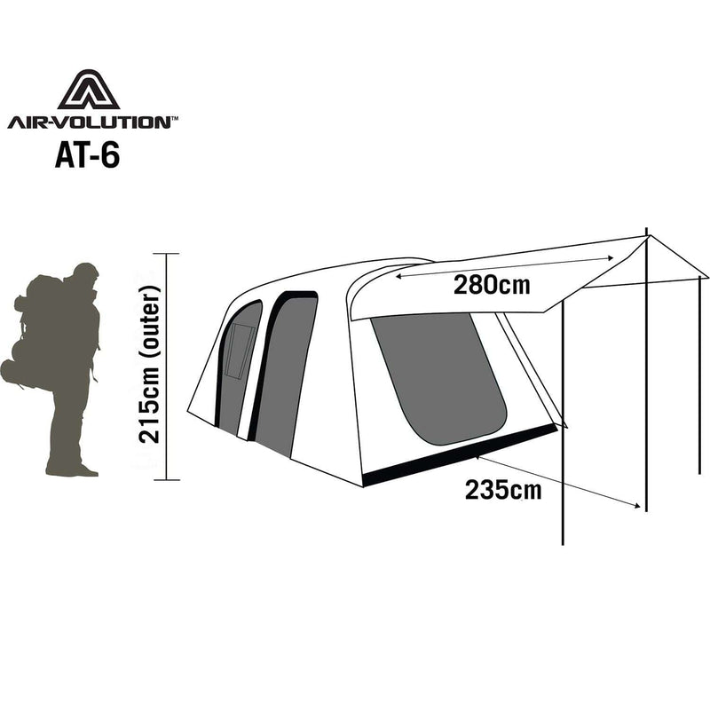 Load image into Gallery viewer, AIR-VOLUTION AT-6 TENT
