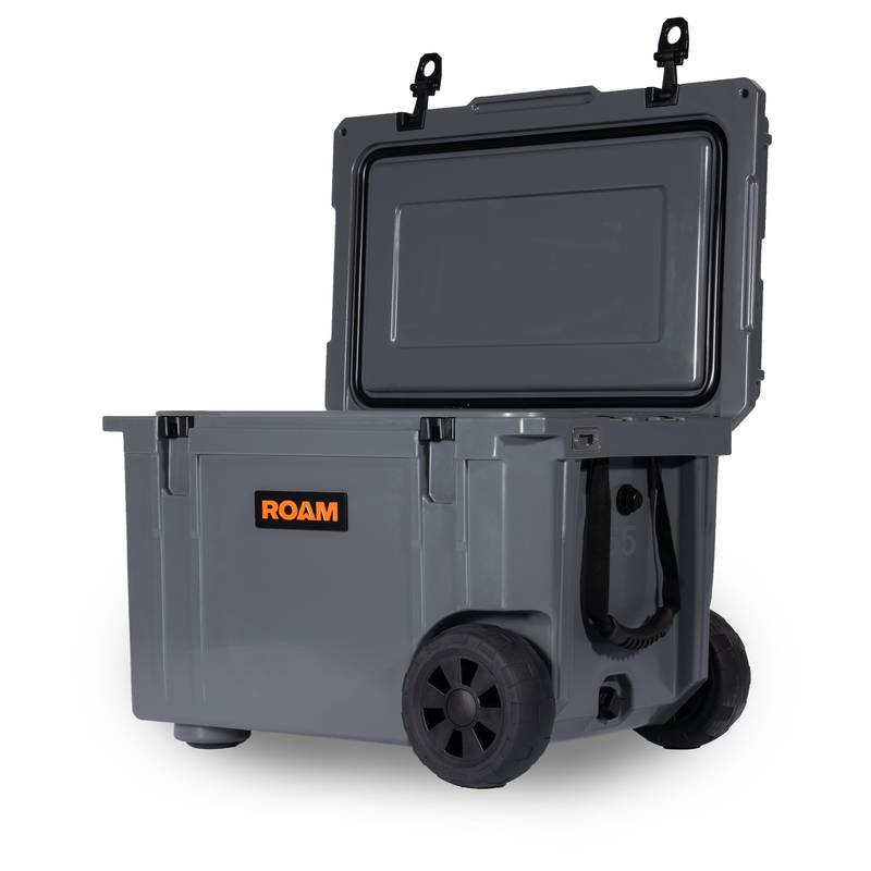 Load image into Gallery viewer, 55QT Rolling Rugged Cooler
