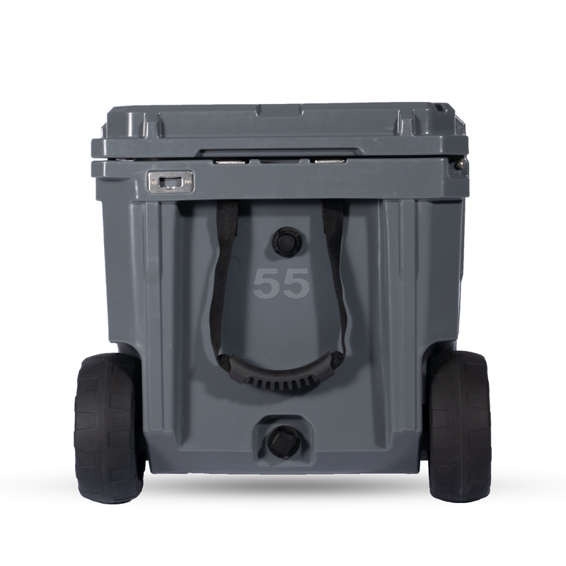 Load image into Gallery viewer, 55QT Rolling Rugged Cooler
