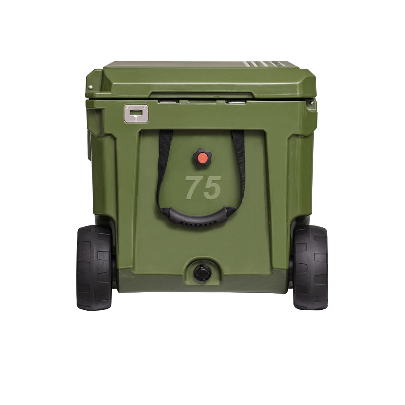 Load image into Gallery viewer, ROAM 75qt Rolling Rugged Cooler
