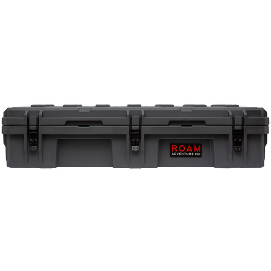 ROAM 95L Rugged Case — large low-profile durable storage box in Slate gray color