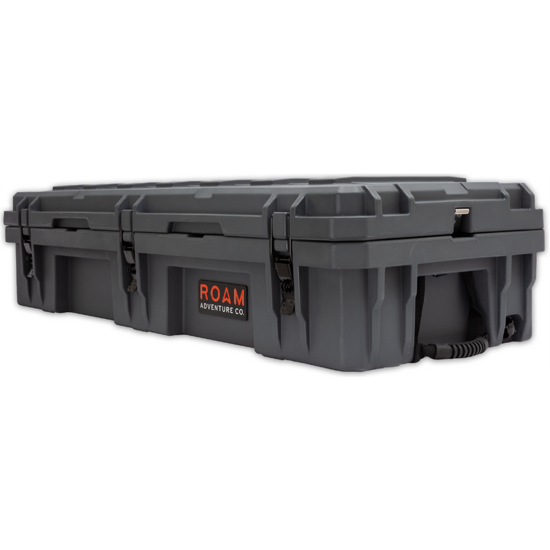 Load image into Gallery viewer, ROAM 95L Rugged Case — large low-profile durable storage box with Nylon rope handles
