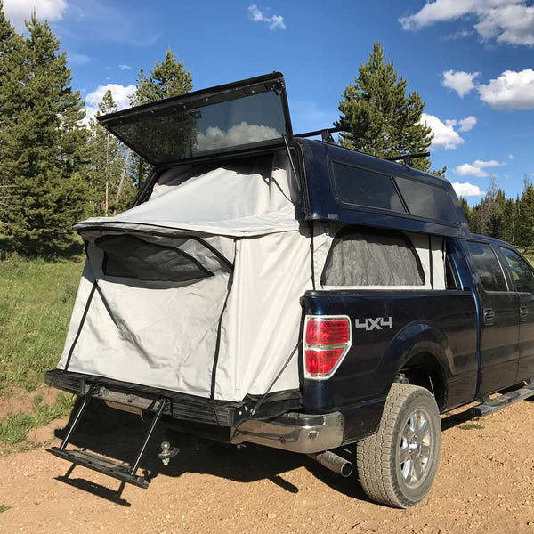 tent for truck topper TopperLift Kit With Weekender Camper Package – 10X Campers and Gear