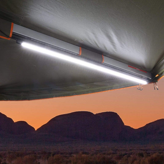 39" LED Camping Light Bar by Hard Korr - Orange & White Dimmable