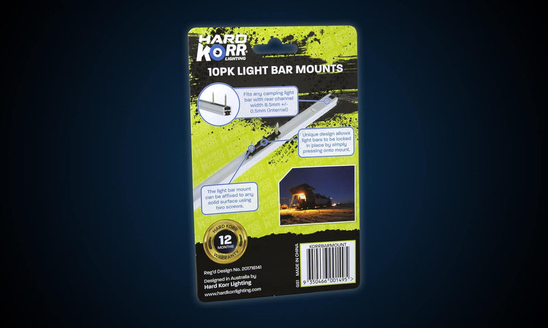 Load image into Gallery viewer, Hard Korr 10-pack Light Bar Flush Mount Clips
