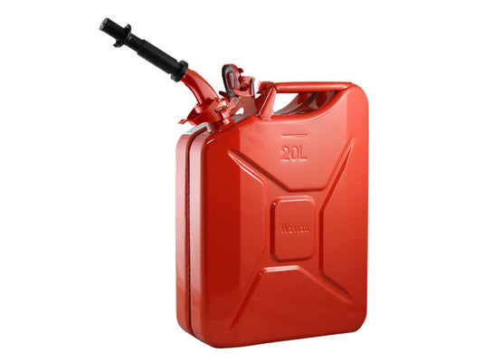 20l Red Fuel Jerry Can w/ Spout